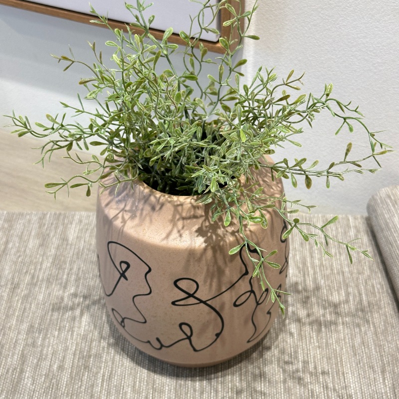 ヒースセラミック　花瓶　ヒスイ色 楽天市場】花瓶 セラミックベース 直径16.5×高さ20cm （ 送料