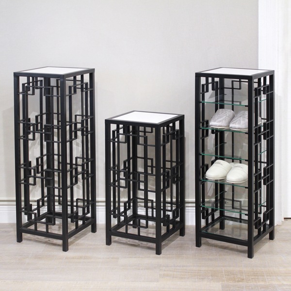 大理石 アイアンフラワースタンド 高さ63.5cm コンソール 128-103 大理石 アイアンフラワースタンド 高さ63.5cm コンソール 128-103