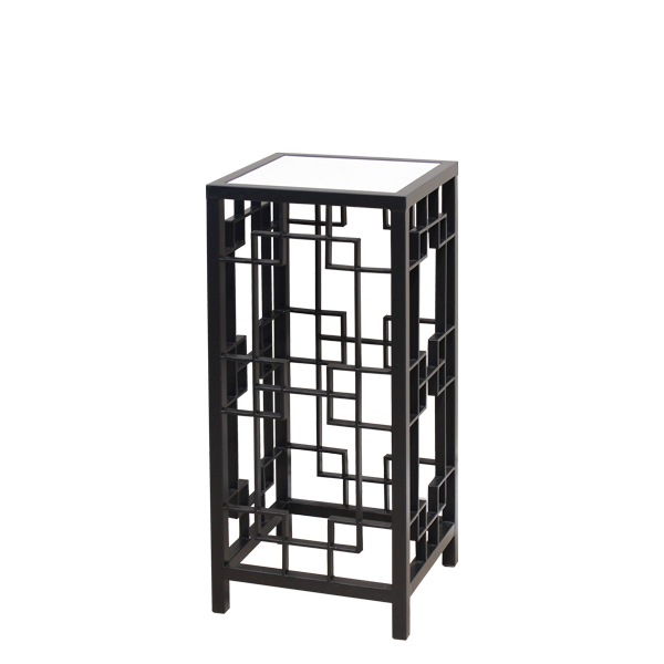 フラワースタンド ブラック 高さ635cm | アイアンインテリア,テーブル