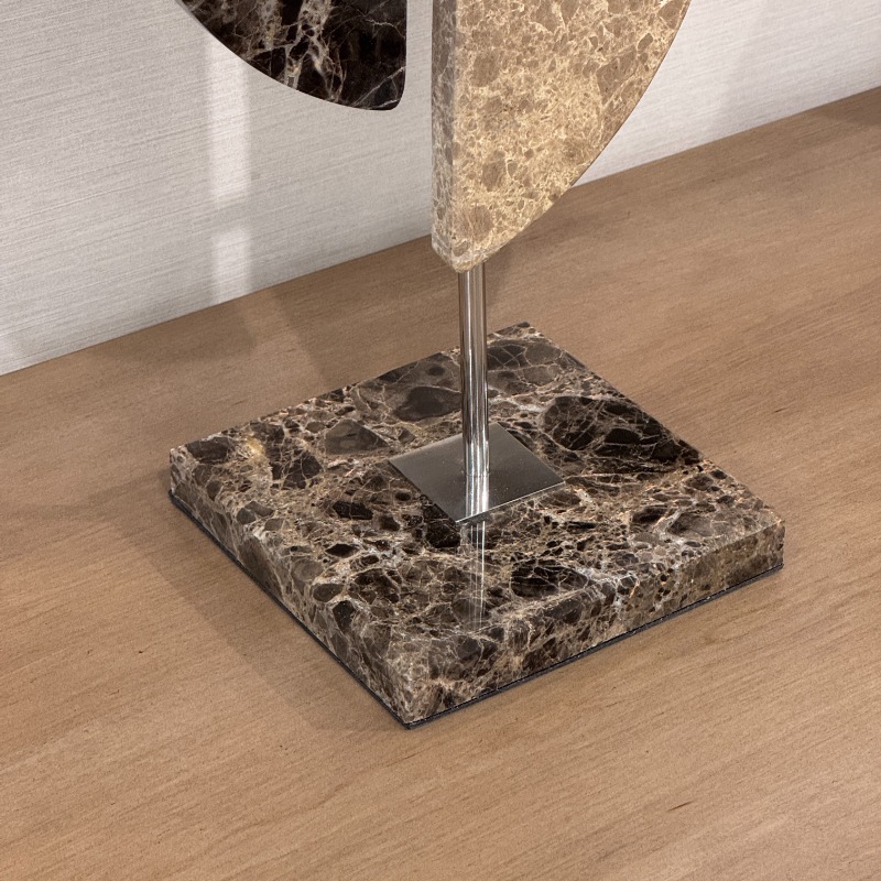 ダブルアーチ マーブルオブジェ 高さ36.5cm | デコレーション,オブジェ