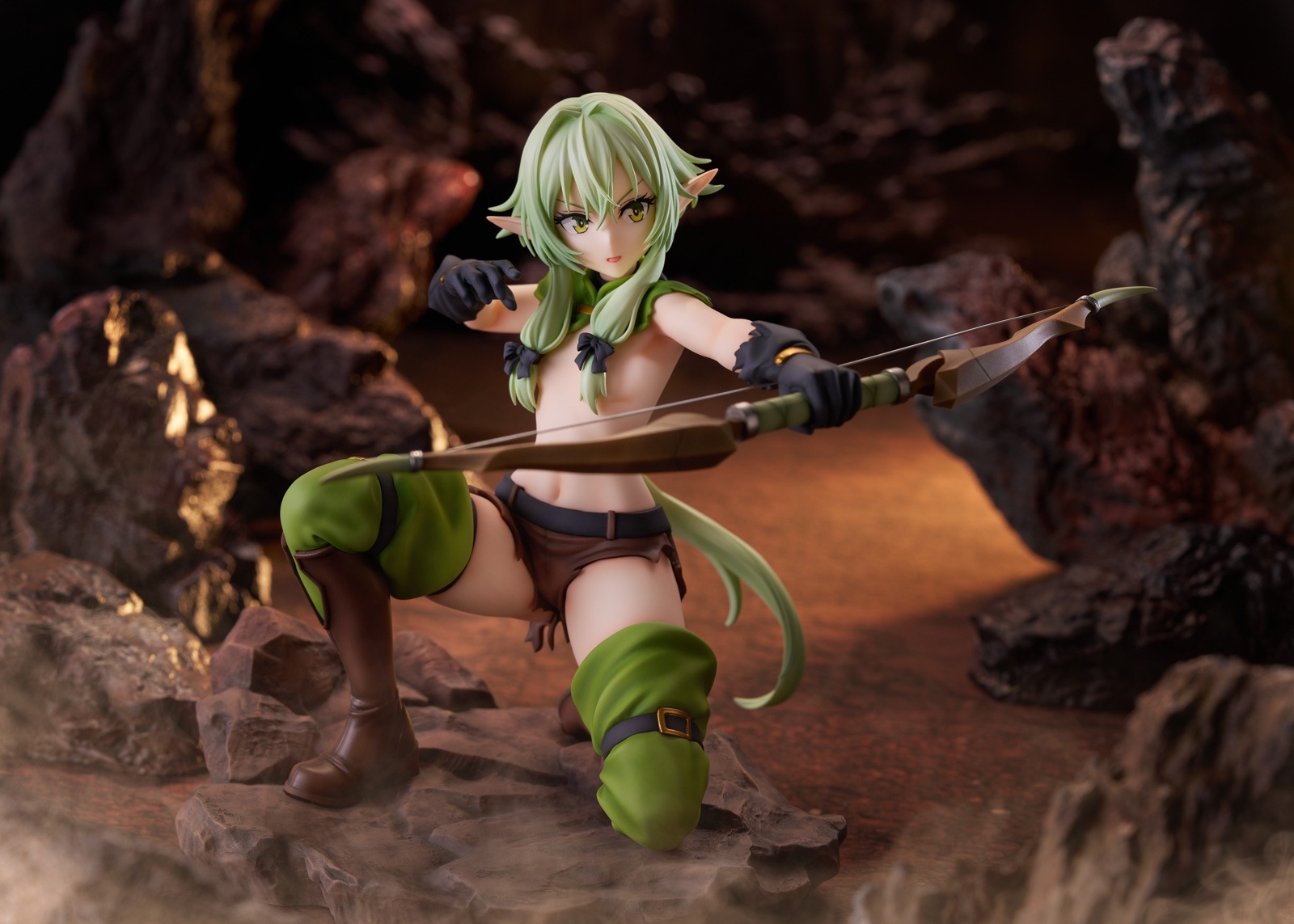 1/7スケール 「妖精弓手（エルフ）」ゴブリンとの死闘Ver.