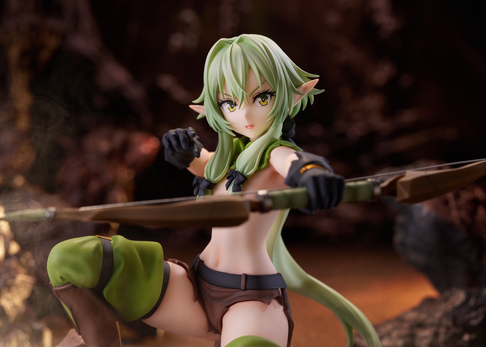 1/7スケール 「妖精弓手（エルフ）」ゴブリンとの死闘Ver.
