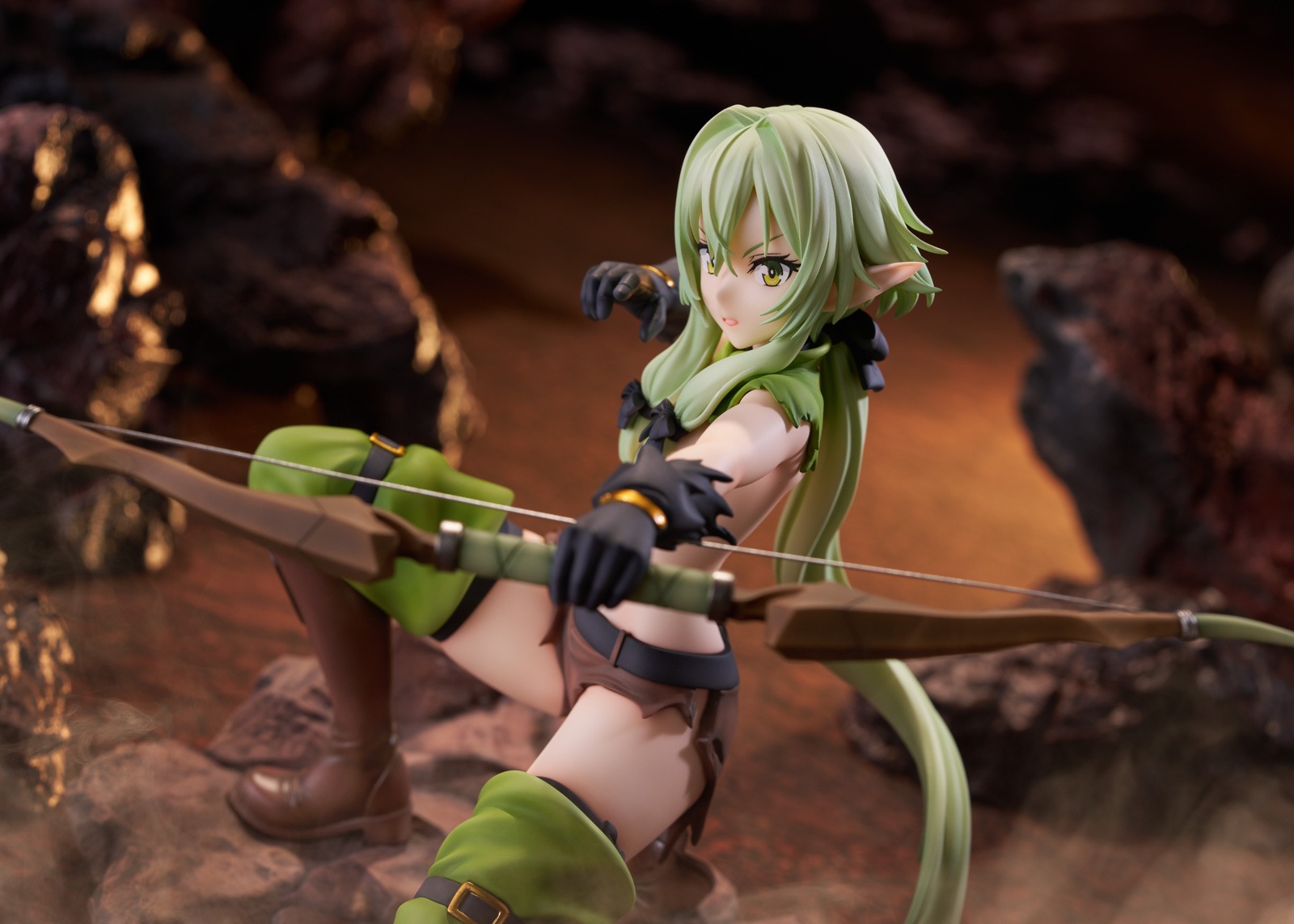1/7スケール 「妖精弓手（エルフ）」ゴブリンとの死闘Ver.