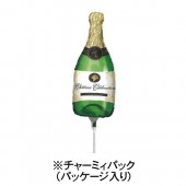 風船 バルーン 結婚式 ウェディング シャンパン ボトル シャンパンボトル チャーミィパック ミニSHP シャンボトル スティックバルーン 【おもちゃ_ゲーム_パーティー_ウエディング_バルーン】