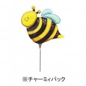 風船 バルーン 誕生日 結婚式 バースデー ウェディング チャーミィパック ミニSHP ブローイング ハッピービー スティックバルーン 【おもちゃ_ゲーム_パーティー_バルーン_風船】|スティックバル