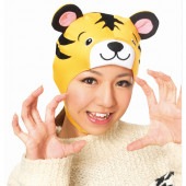 虎 被り物 干支 トラ かぶりもの どうぶつマスク 大人 子供 兼用 動物 とら アニマル キャップ 生き物 年賀状 2022