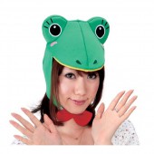 カエル どうぶつマスク 【大人子供兼用】【おもちゃ_ゲーム_パーティー_コスプレ_変装_仮装_マスク_ハロウィン】