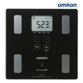 オムロン 体重体組成計 カラダスキャン ブラック 体組成計 体重計 OMRON HBF-215F-BK 【ダイエット_計測器_健康管理_体脂肪計_ヘルスメーター】|体重計　体脂肪計　体組成計|生活雑貨