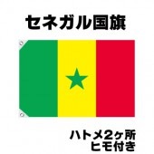 オリンピック 応援グッズ セネガル 国旗 70cm×105cm【テトロン製】 【おもちゃ_ゲーム_パーティー_国旗】|サッカー　応援グッズ|パーティー小物