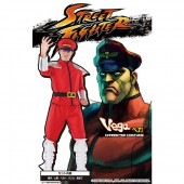 ストリートファイター 公式コスチューム コスプレ ベガ 【おもちゃ_ゲーム_パーティー_コスプレ_変装_仮装_コスチューム_アニメ_漫画_映画_ハロウィン】|ハロウィン　コスチューム　グッズ|パーティ