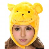 プーさん キャップ かぶりもの ディズニー Disney 着ぐるみ 【おもちゃ_ゲーム_パーティー_コスプレ_変装_仮装_ハロウィン_ 大人 】|かぶりもの|フェス ランイベント グッズ （Tシャツ・