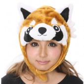 レッサーパンダ 着ぐるみ キャップ どうぶつ かぶりもの【おもちゃ_ゲーム_パーティー_コスプレ_変装_仮装_着ぐるみ_ハロウィン】|かぶりもの|パーティー衣装