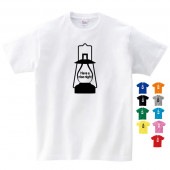 ランプ ランタン tシャツ 山 アウトドア おもしろ グッズ 雑貨 おしゃれ S M L XL プリント メンズ レディース 面白い おもしろ雑貨 おもしろtシャツ かわいい
