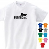 フェネック キツネ tシャツ グッズ きつね おもしろ 雑貨 狐 オリジナル 服 メンズ レディース S M L XL 3L 4L プリント 可愛い おしゃれ かわいい ギフト