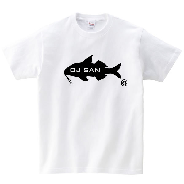 オジサン グッズ おじさん 魚 Tシャツ 雑貨 面白い プリント かわいい S M L Xl 服 メンズ レディース 衣装 おもしろ雑貨 おもしろtシャツ 魚 オリジナルtシャツ お祭りコム