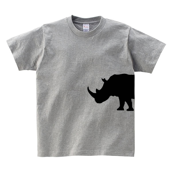 サイ Tシャツ グッズ 動物 雑貨 オリジナル メンズ レディース 服 S M L Xl 3l 4l プリント かっこいい ワイルド 可愛い おもしろ おしゃれ かわいい ギフト 動物 植物 生き物 Tシャツ お祭りコム