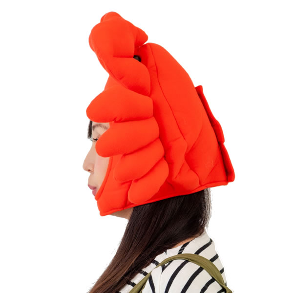 かに キャップ カニ かぶりもの マラソン 衣装 仮装 コスプレ 着ぐるみ コスチューム コスプレ 変装 マスク かぶりもの お祭りコム