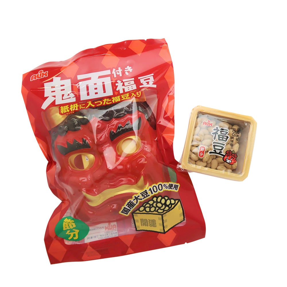 55g鬼面付き福豆【6袋入】【季節限定】出荷日1月20日～ | 節分