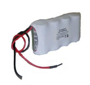 4.8V4200mAhNi-MH꡼դ18AWG