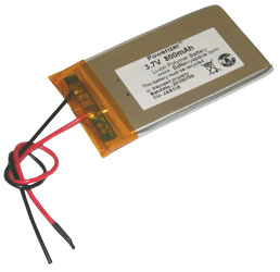 3.7V 800mAh Li-Po ݸϩդ