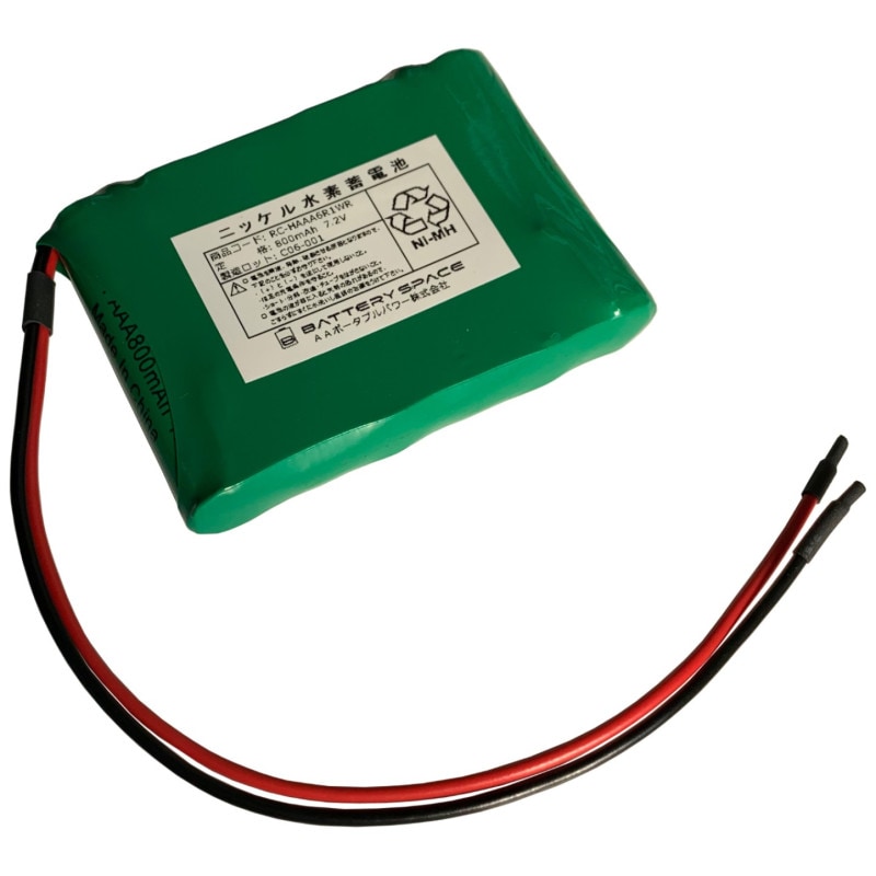 7.2V��800mAh��Ni-MH���꡼�����դ�