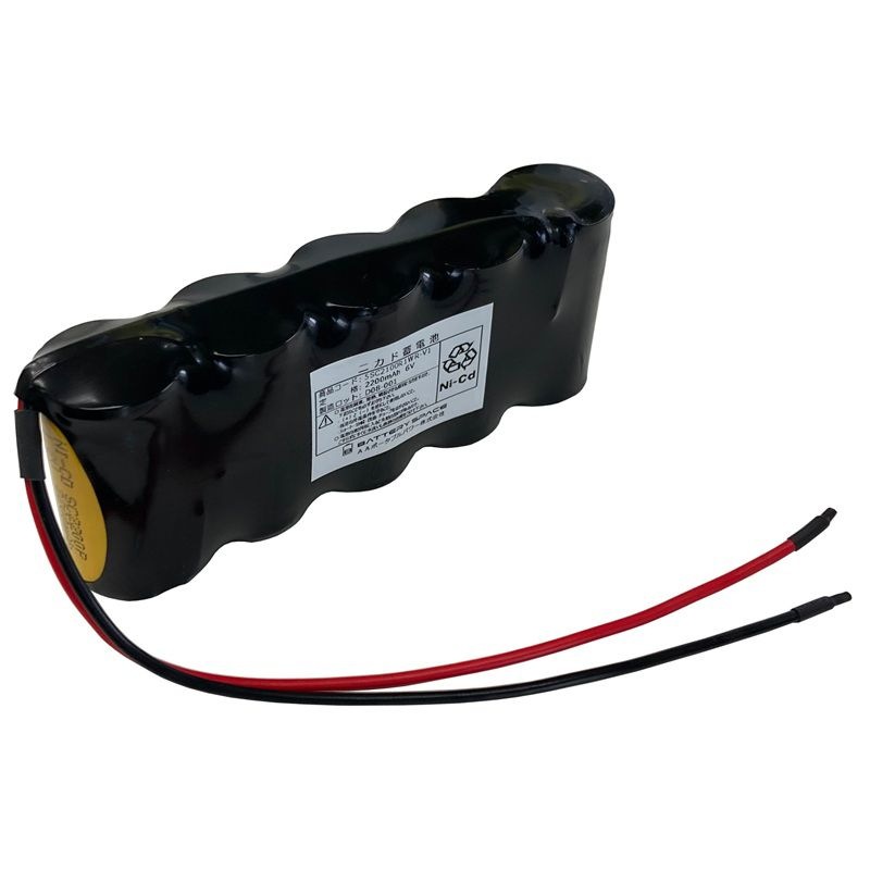 6V 2200mAh  Ni-Cd 