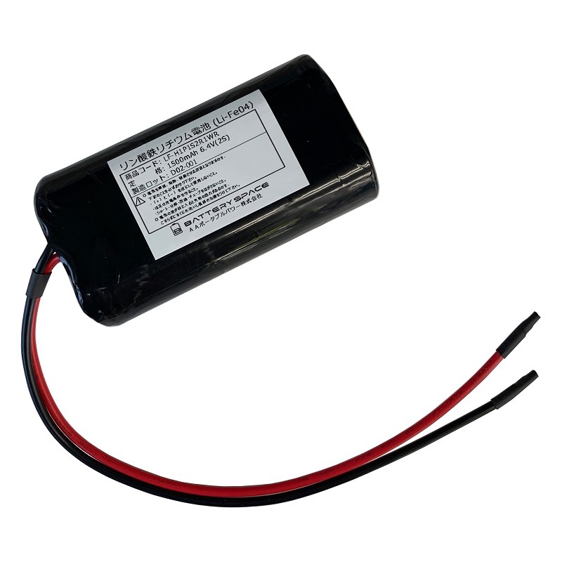 6.4V1500mAhLi-Fe (ʿ 9.6Wh) ݸϩդ