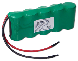 6V��10000mAh��Ni-MH���꡼�����դ�[60Wh]��