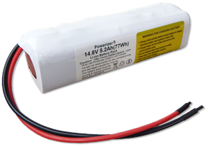 18650Li-ionӥѥå14.8V 5.2Ah (77wh, 8A )