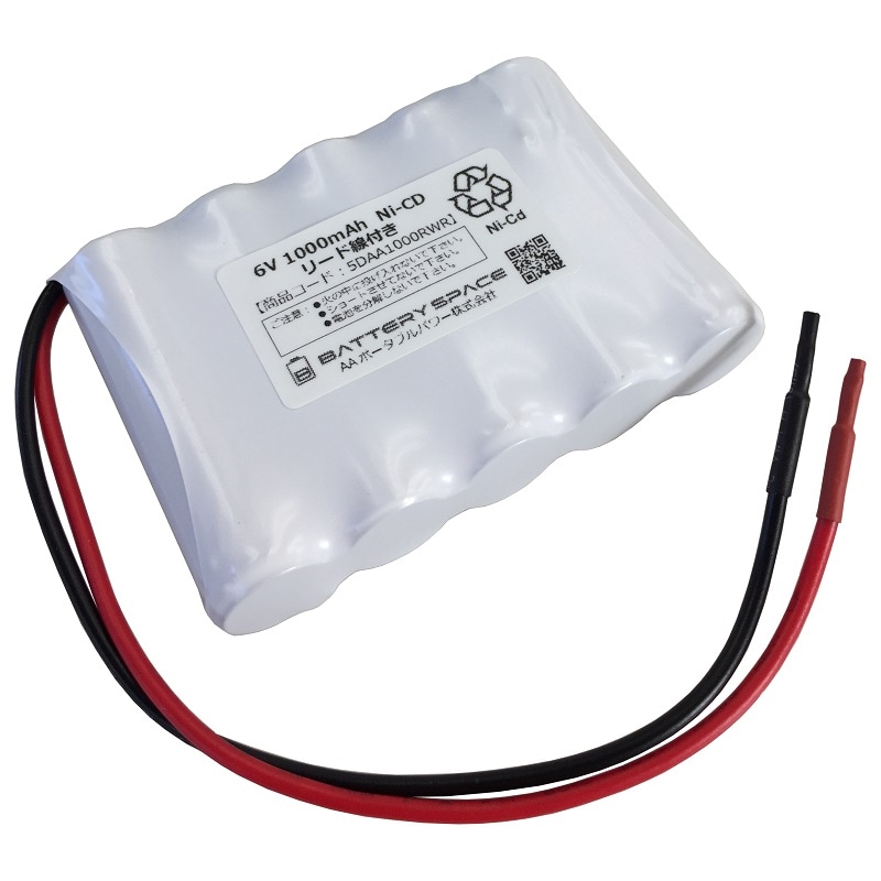 6V1000mAhNi-Cd꡼դ(߸ʡ