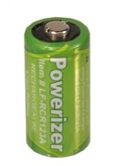 ����Ŵ�������(LiFePO4) ���롡3.2V��450mAh��RCR123A��17335