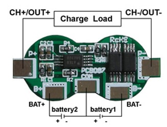 2����6.2V���ݸ�IC��5.0A��ߥåȡ�����Ŵ�����������(LiFePO4)��