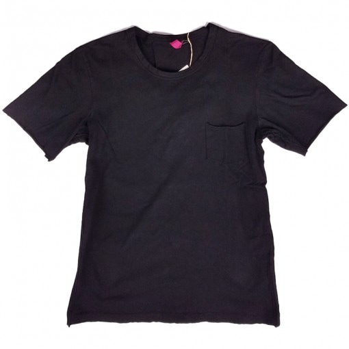 【50%OFF】SAGE DE CRET サージュデクレ 塩縮加工 半袖クルーネックTシャツ ブラック 31-60-1738 /sagedecret カットソー|その他ブランド一覧|ブランド