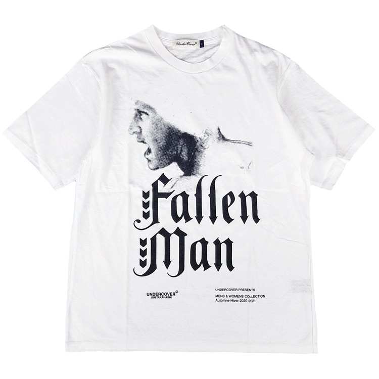 UNDERCOVER アンダーカバー TEE Fallen Man Tシャツ ホワイト
