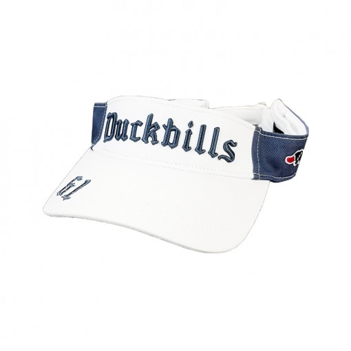 rough&swell ラフアンドスウェル DUCKBILLS SUN VISOR サンバイザー ホワイト RSA-22006 / ゴルフウェア メンズ ラフ&スウェル|ARCHIVE 完売商品