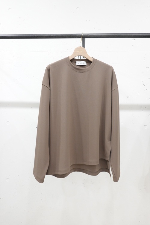 CULLNI クルニ Asymmetrical Hem Pullover TAUPE 22-AW-035 の通販