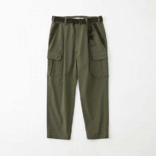 White Mountaineering TECH BELTED CARGO PANTS  KHAKI WM2273404|ARCHIVE 完売商品