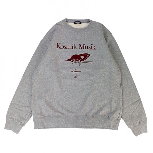 UNDERCOVER アンダーカバー SWEAT Kosmik Musik/flocky グレー UC2B4891-4|ARCHIVE 完売商品