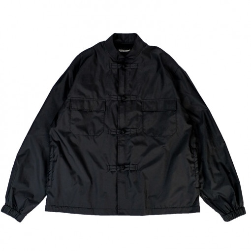 【SALE】UNDERCOVER アンダーカバー Nyチャイナブルゾン Kosmik Musik ブラック UC2B4207-2|ARCHIVE 完売商品