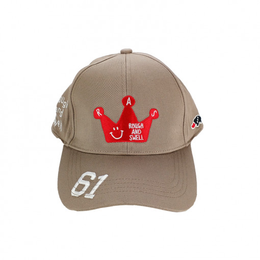 rough&swell ラフアンドスウェル CROWN B.B. CAP キャップ グレー RSA-22202 / ゴルフウェア メンズ ラフ&スウェル|ARCHIVE 完売商品