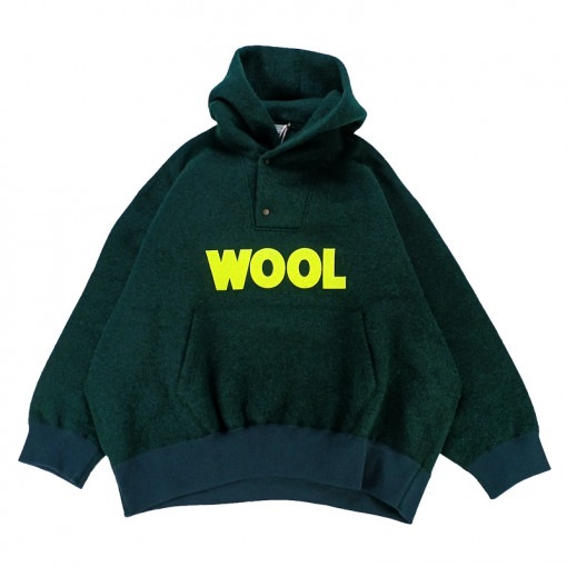 kolor BEACON カラービーコン ウールテリーパーカー グリーン 22WBM-T06235|ARCHIVE 完売商品