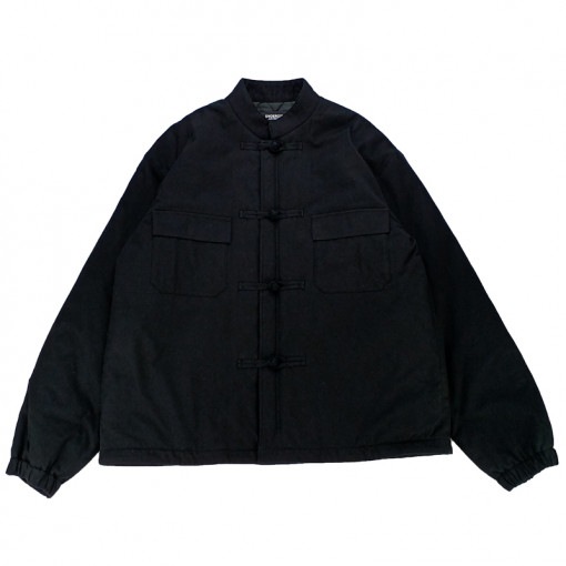 UNDERCOVER アンダーカバー CTシャギー起毛チャイナブルゾン ブラック UC2B4207-1|ARCHIVE 完売商品