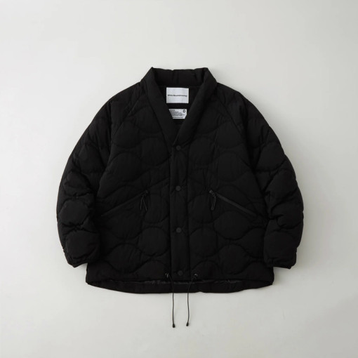 White Mountaineering  ホワイトマウンテニアリング WM × TAION QUILTED HANTEN BLACK WM2273217|ARCHIVE 完売商品