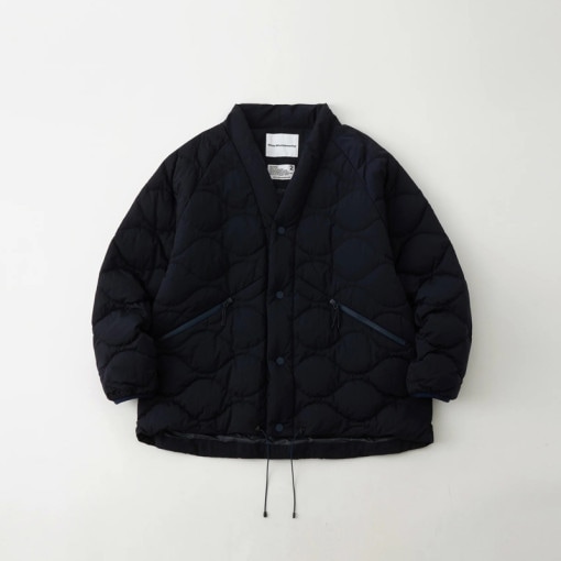 White Mountaineering  ホワイトマウンテニアリング WM × TAION QUILTED HANTEN NAVY WM2273217|ARCHIVE 完売商品