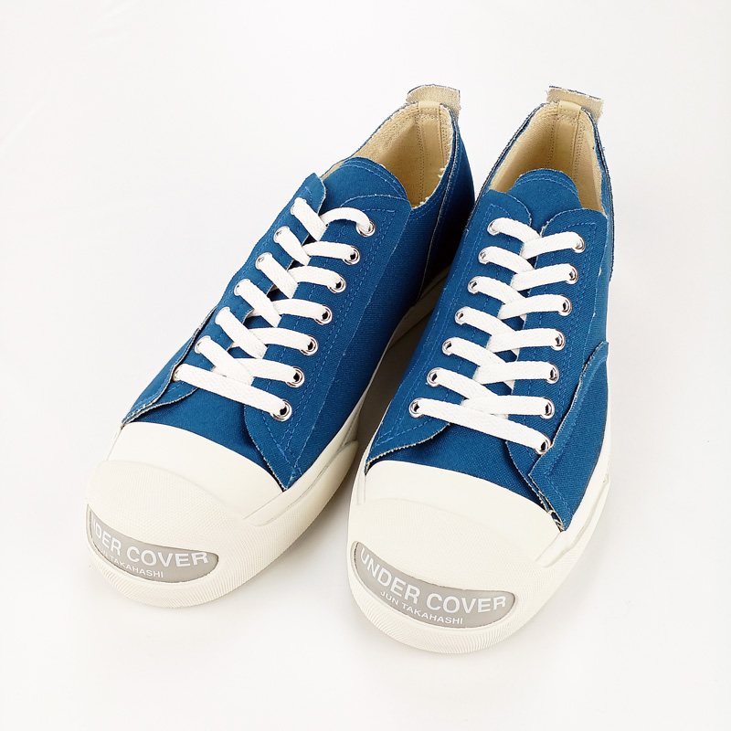 UNDERCOVER アンダーカバー TOE LOGO CANVAS SNEAKERS_MENS グレー