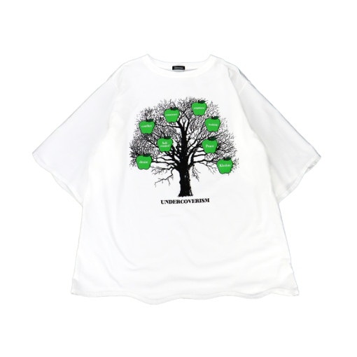 Undercoverism アンダーカバーイズム LanguidTEE Apple tree ホワイト UI1C4810-2|ARCHIVE 完売商品