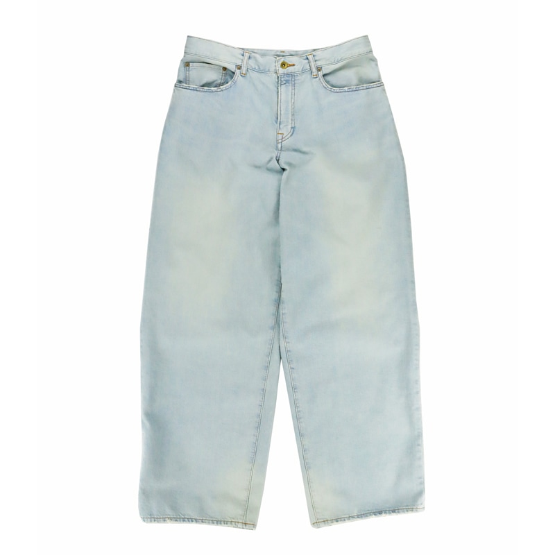 kolor BEACON カラービーコン 10ozデニム ライトブルー 23SBM-P10137