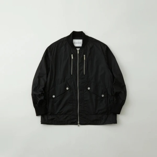 White Mountaineering  ホワイトマウンテニアリング NYLON MA-1 JACKET  BLACK WM2371209|ARCHIVE 完売商品