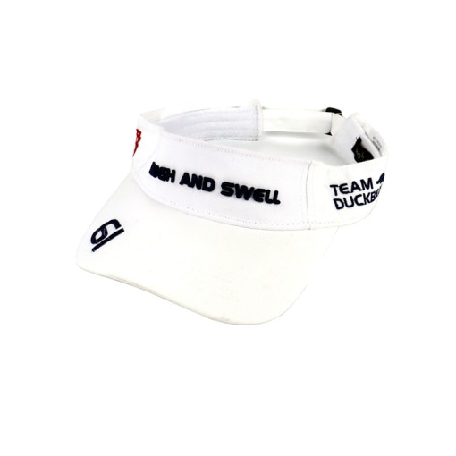 rough&swell ラフアンドスウェル TEAM DUCKBILLS SUN VISOR バイザー ホワイト RSA-23003 / ゴルフウェア メンズ ラフ&スウェル|ARCHIVE 完売商品