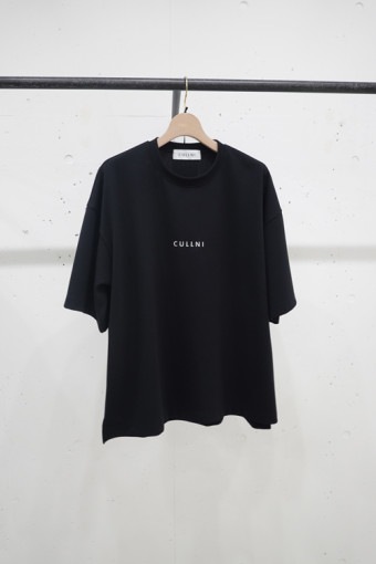 23SSCULLNI  CULLNI Logo Embroidery TeeBLACK 23-SS-009